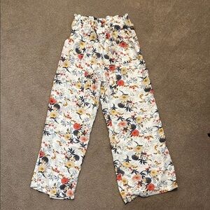 Maze Floral Wide Leg Pants
